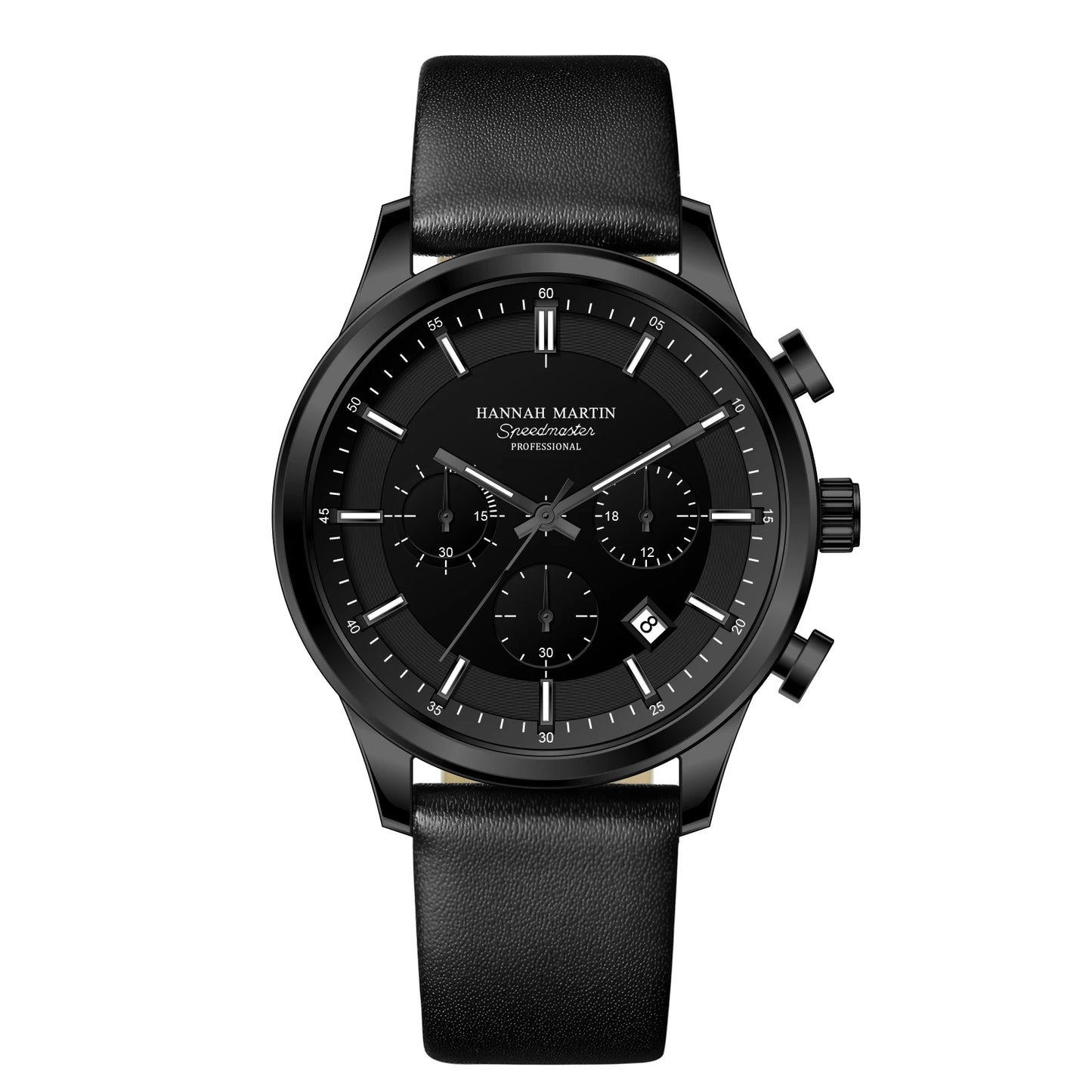 Montre quartz chronographe homme - HANNAH MARTIN