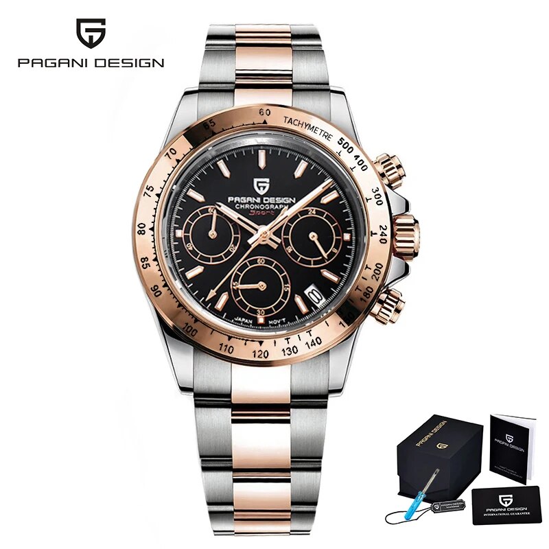 Montre quartz chronographe homme Réf 1664 - PAGANI DESIGN