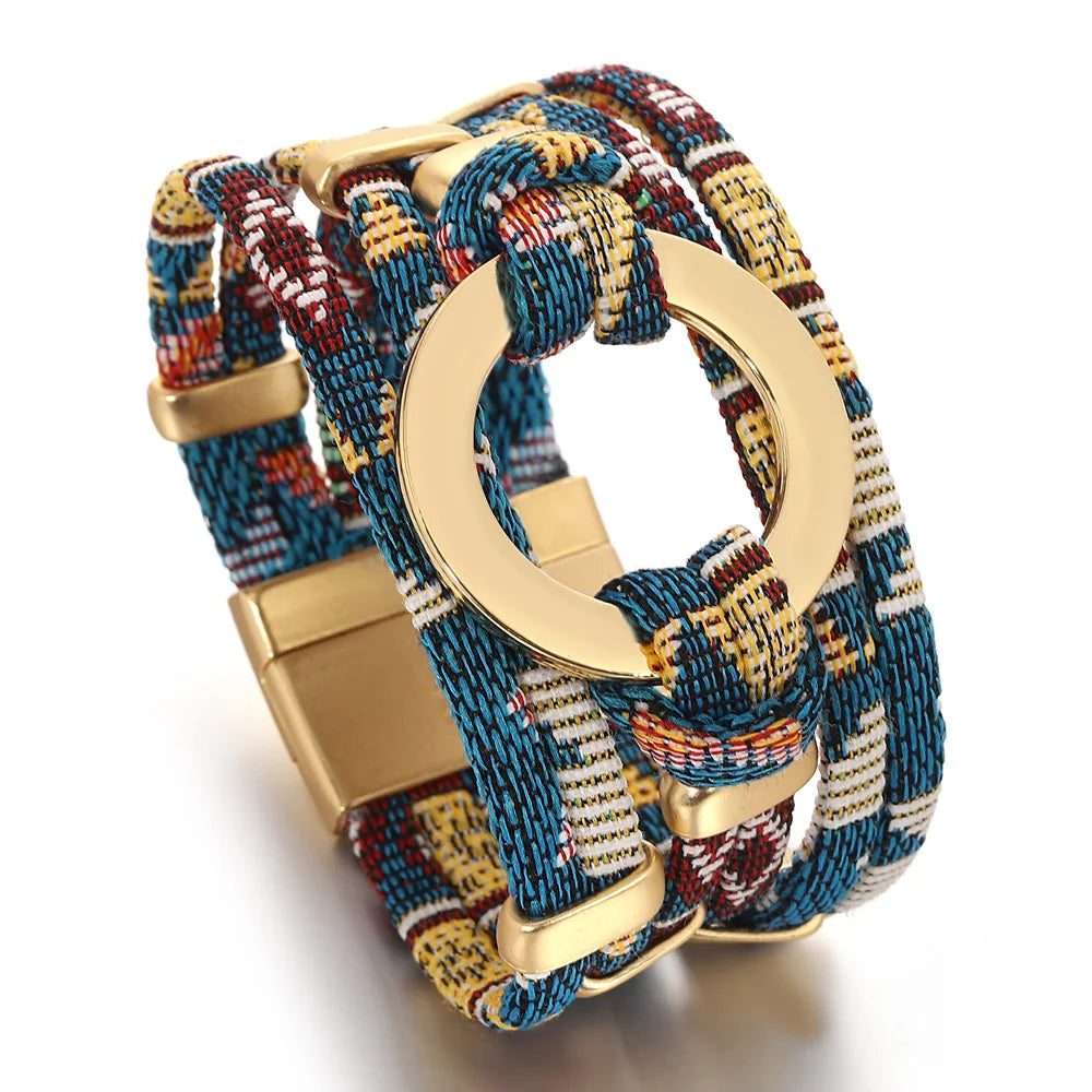Bracelet bohème – Motif ethnique