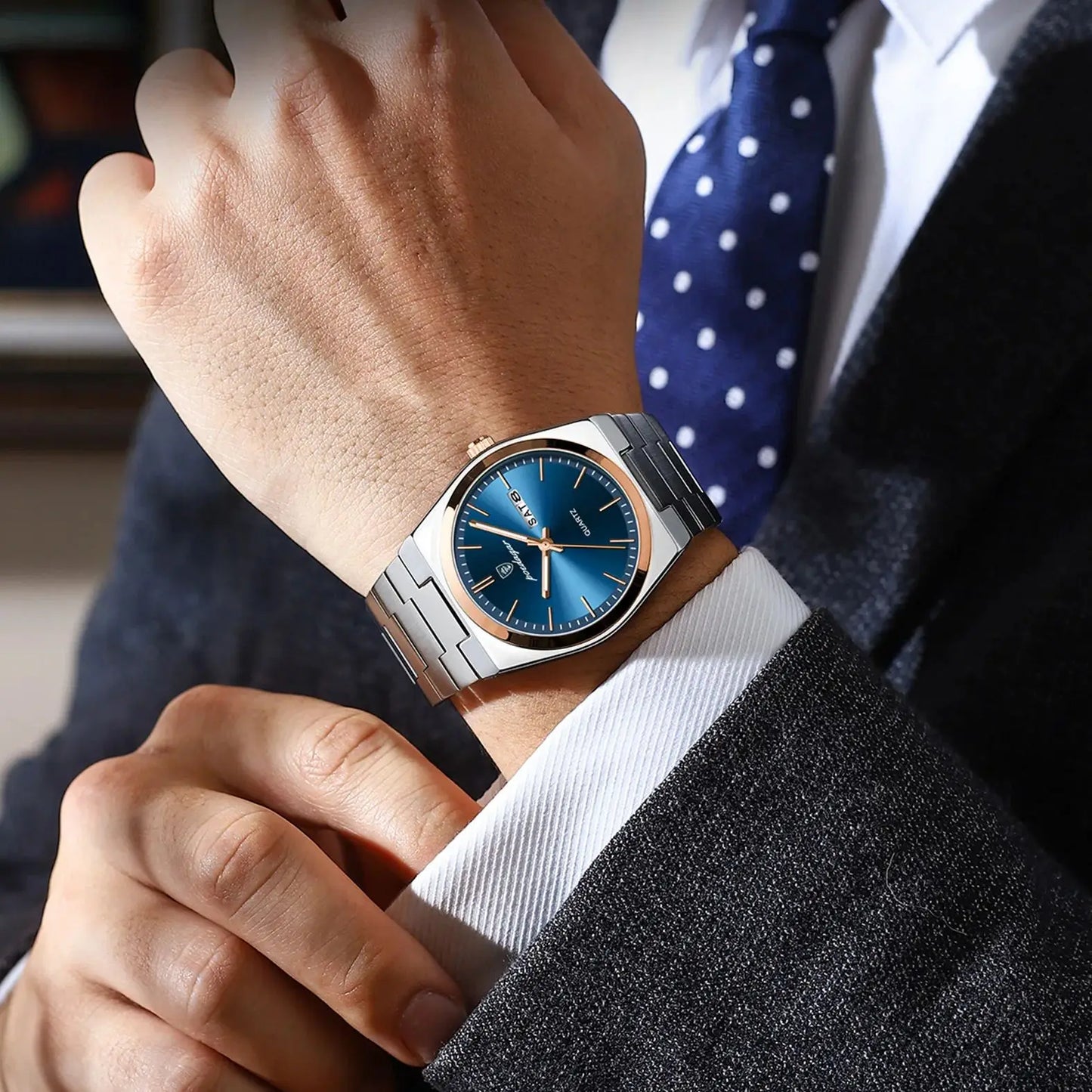 Montre quartz pour Homme Réf 930 RB - POEDAGAR