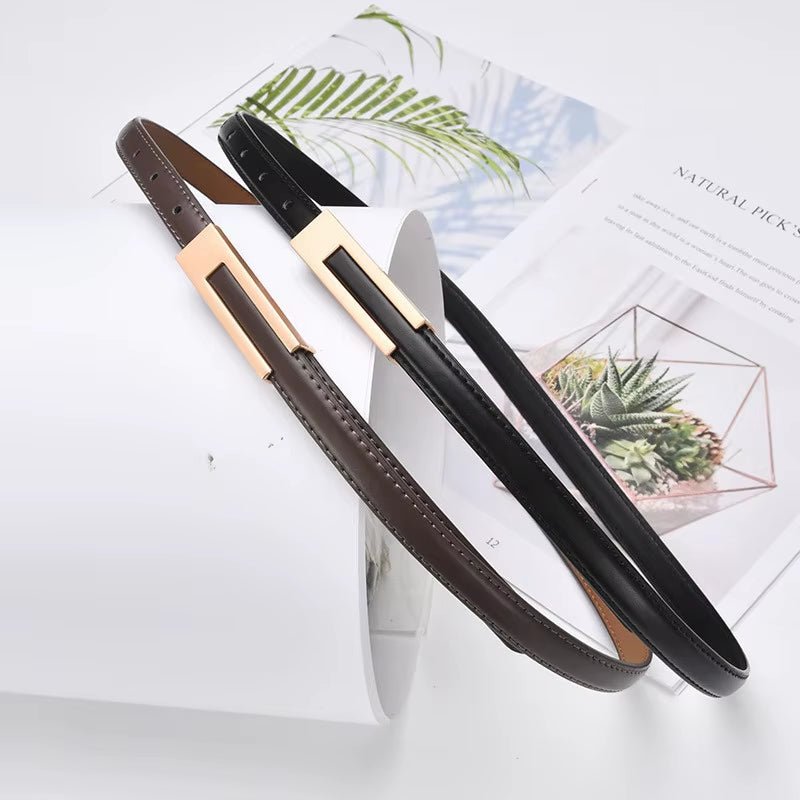 Ceinture Finesse en cuir - Pour Femmes - Tendance Chic Paris