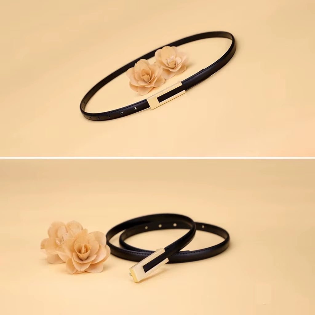 Ceinture Finesse en cuir - Pour Femmes - Tendance Chic Paris