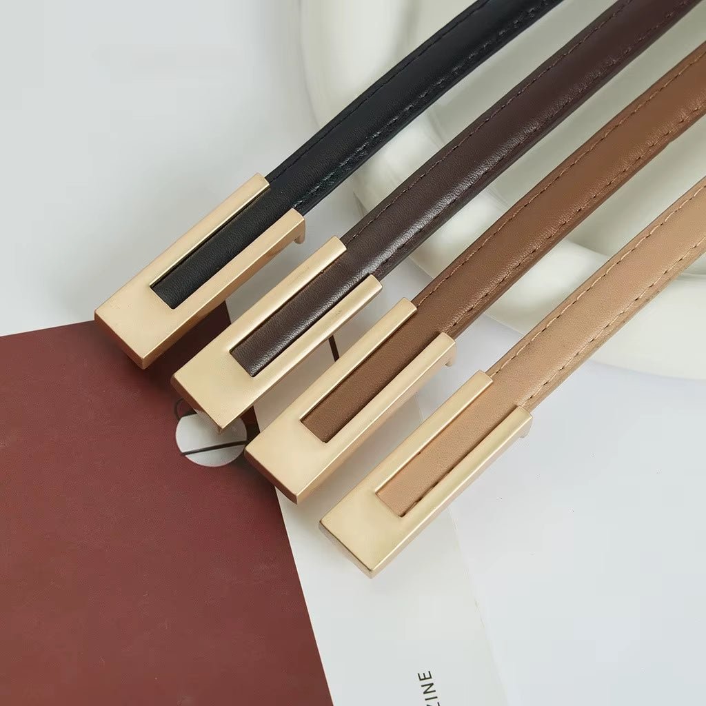 Ceinture Finesse en cuir - Pour Femmes - Tendance Chic Paris