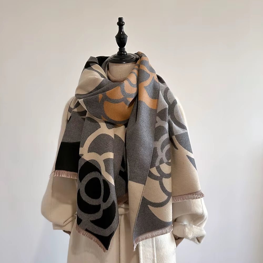 ECHARPE Style Cachemire - Pour femme - Tendance Chic Paris