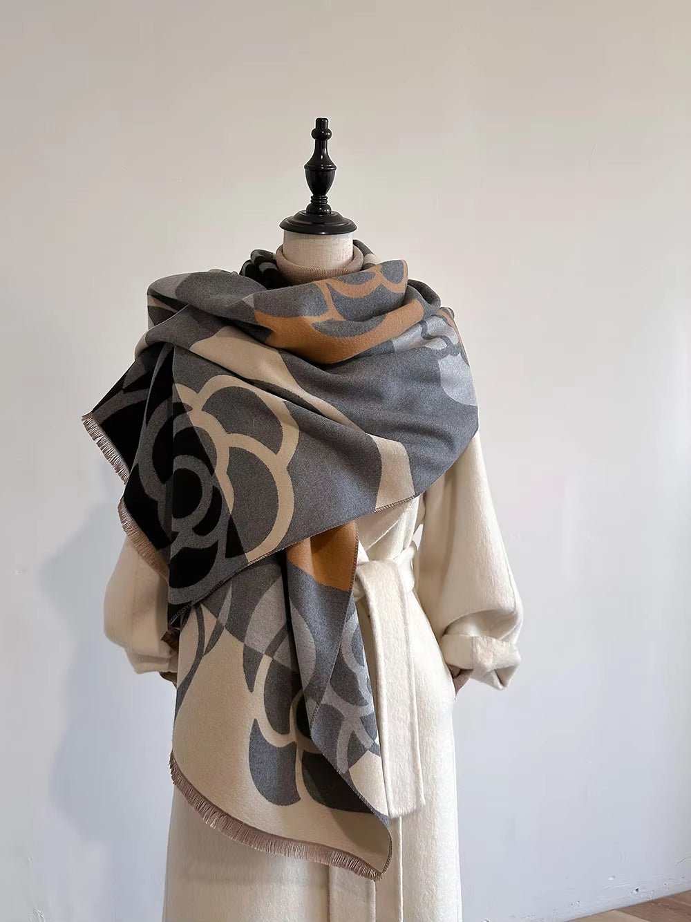 ECHARPE Style Cachemire - Pour femme - Tendance Chic Paris