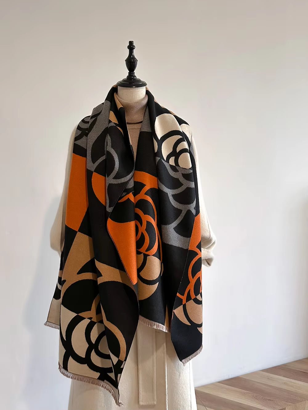 ECHARPE Style Cachemire - Pour femme - Tendance Chic Paris