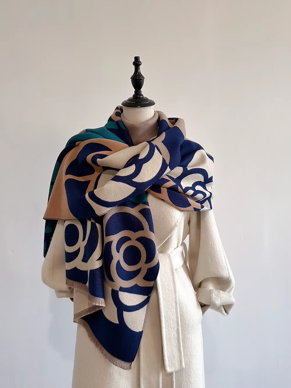 ECHARPE Style Cachemire - Pour femme - Tendance Chic Paris