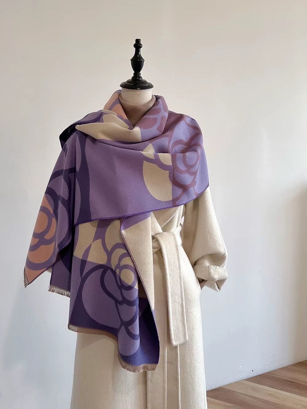 ECHARPE Style Cachemire - Pour femme - Tendance Chic Paris