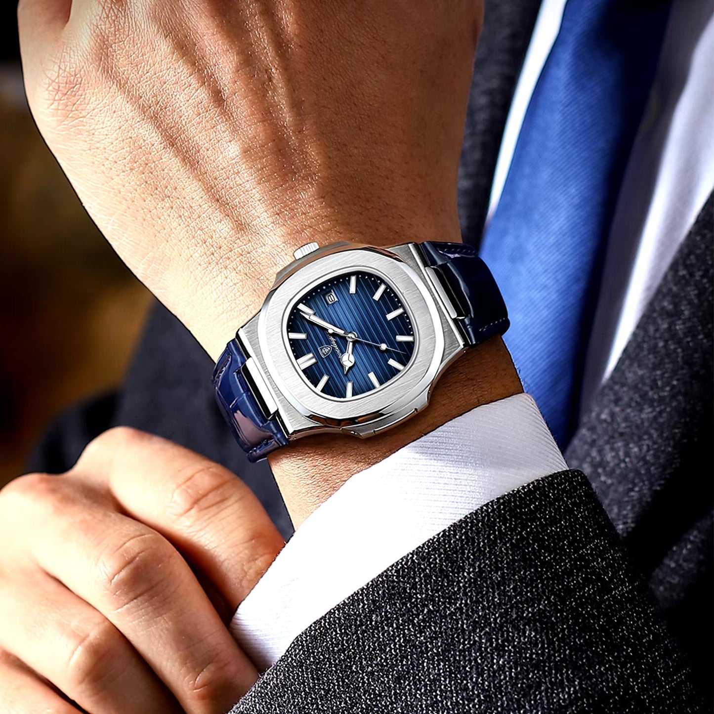 POEDAGAR 6132 - Montre quartz homme - Tendance Chic Paris