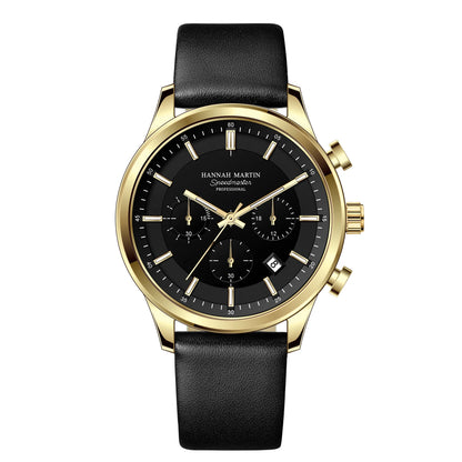Montre quartz chronographe homme - HANNAH MARTIN