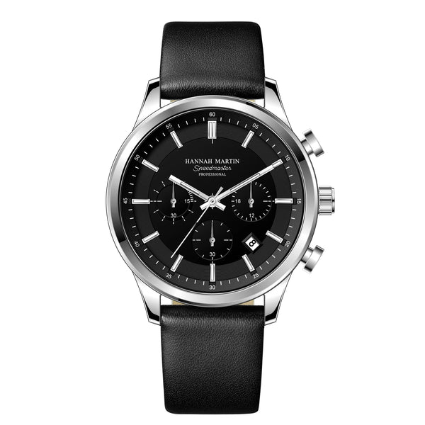 Montre quartz chronographe homme - HANNAH MARTIN