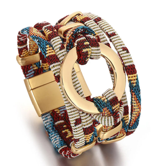 Bracelet bohème – Motif ethnique