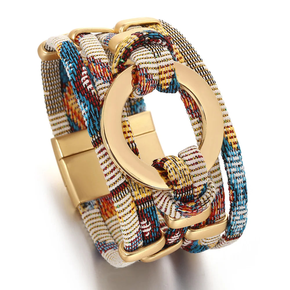 Bracelet bohème – Motif ethnique