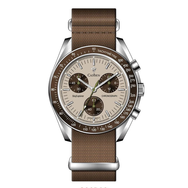Montre quartz chronographe homme - CADISEN