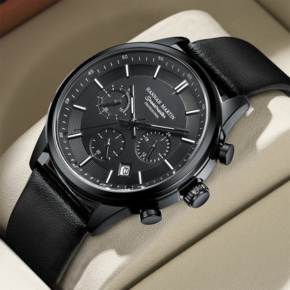 Montre quartz chronographe homme - HANNAH MARTIN