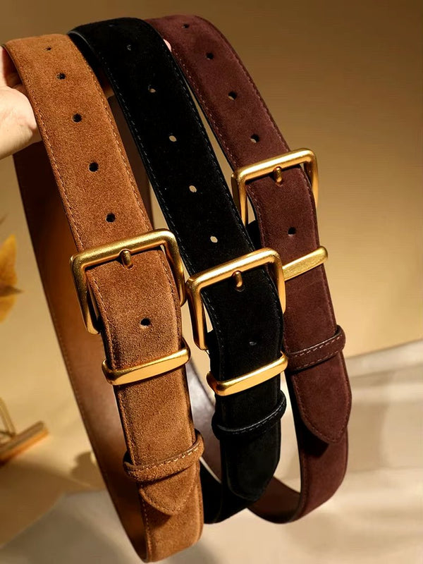 Ceinture en cuir Style Vintage - pour femme - Tendance Chic Paris