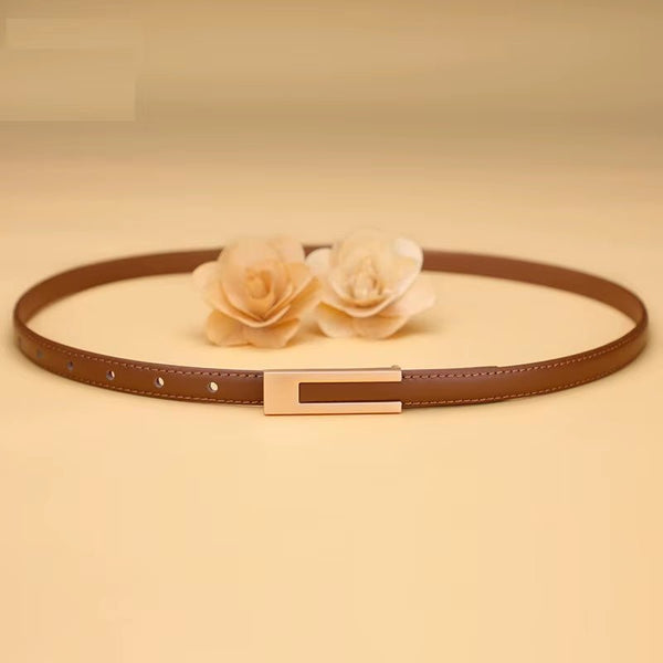Ceinture Finesse en cuir - Pour Femmes - Tendance Chic Paris