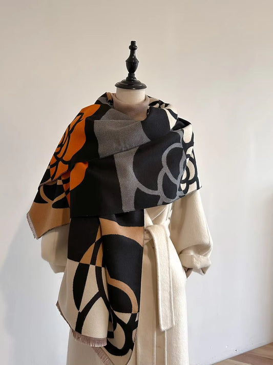 ECHARPE Style Cachemire - Pour femme - Tendance Chic Paris