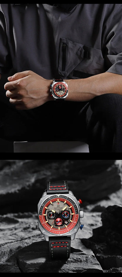 NAVIFORCE 8057 - Montre quartz homme - Tendance Chic Paris