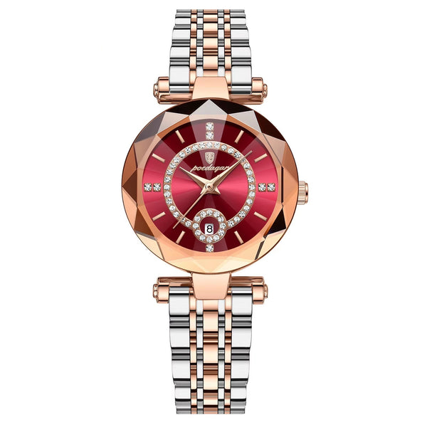POEDAGAR 726 - Montre quartz femme - Date - Tendance Chic Paris